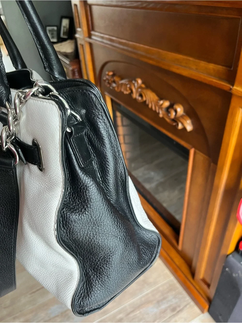 Michael Kors Hamilton Color Block Satchel